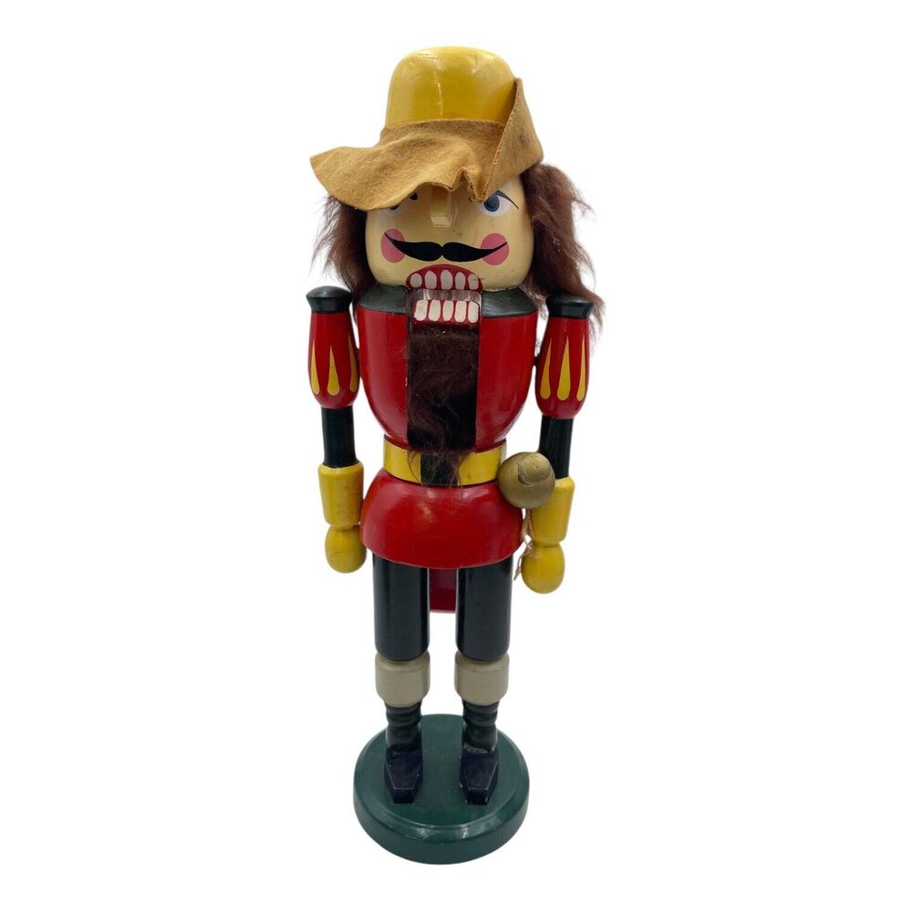 Vintage German Nutcracker Christmas Decor Display